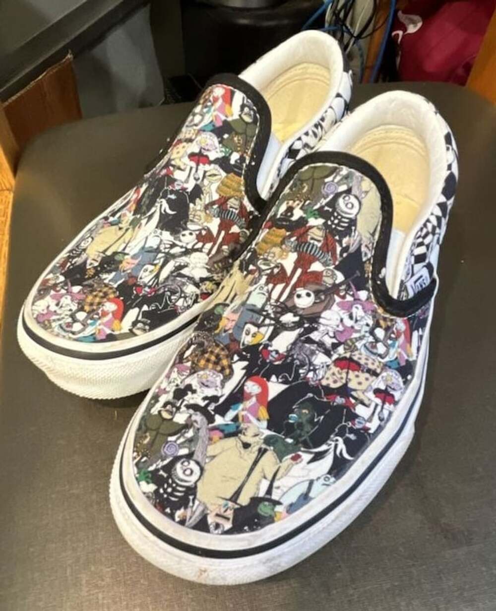 Vans Disney The Nightmare Before Christmas Slip-On Shoes